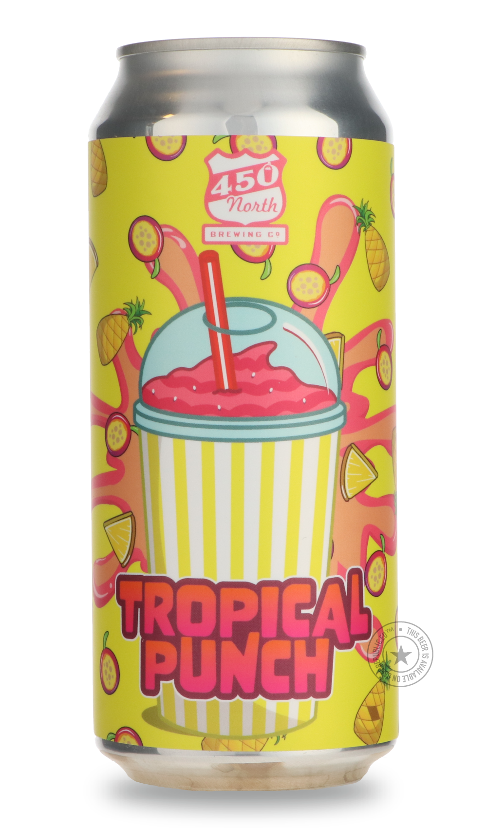 SLUSHY XL: Tropical Punch by 450 North Brewing Company, beer label