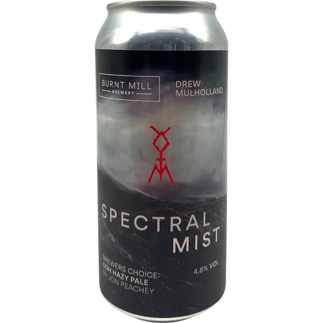 Burnt Mill Spectral Mist by Burnt Mill Brewery, beer label