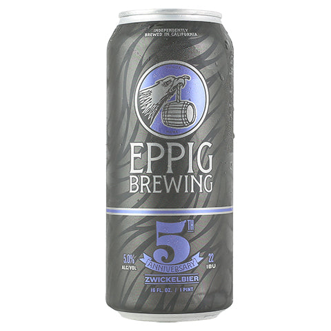 Eppig 5th Anniversary Zwickelbier by Eppig Brewing, beer label