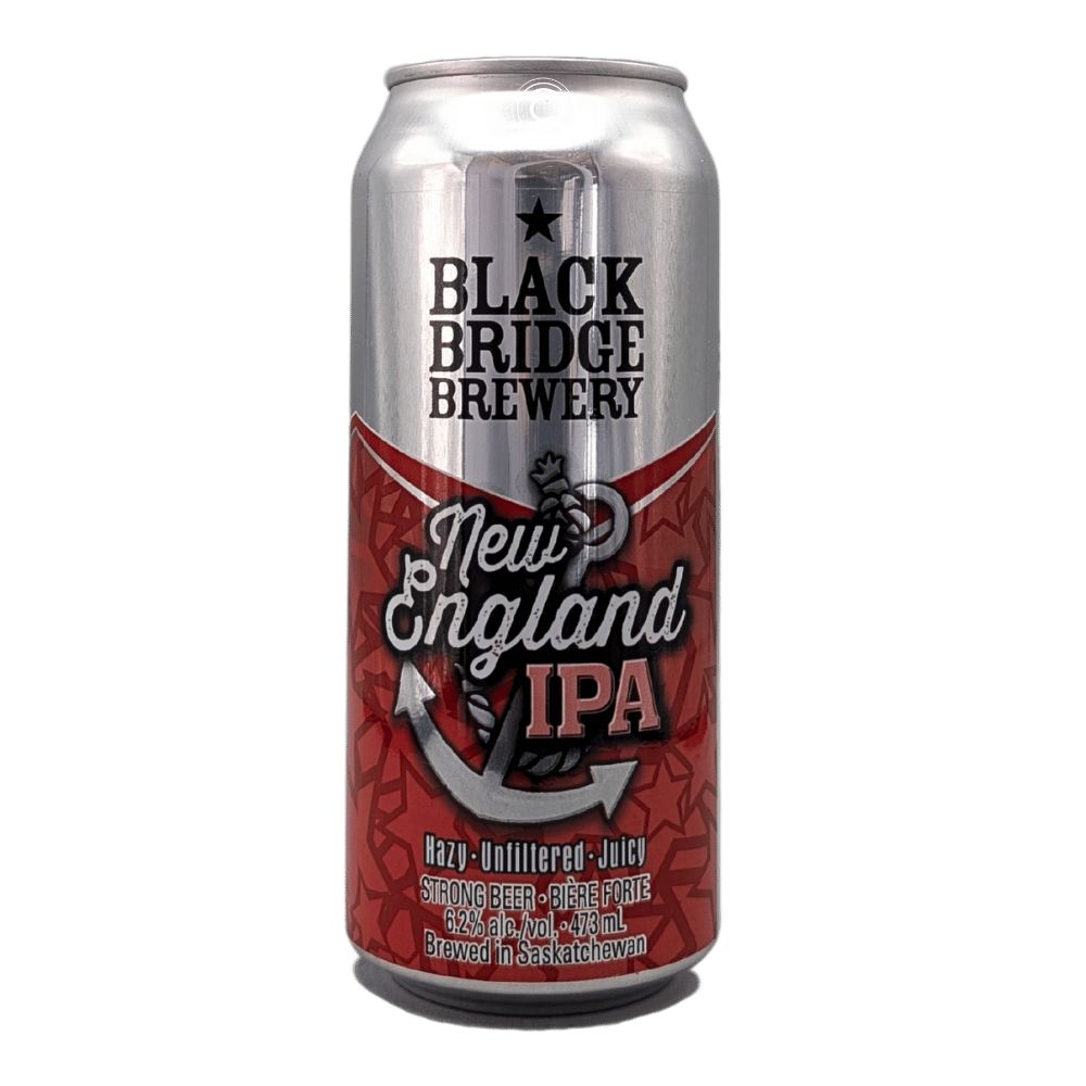 New England IPA by Black Bridge Brewery, beer label