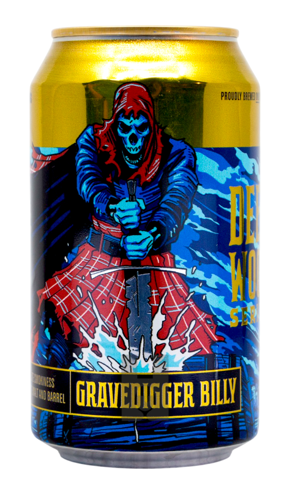 Revolution Gravedigger Billy (2025) by Revolution Brewing, beer label