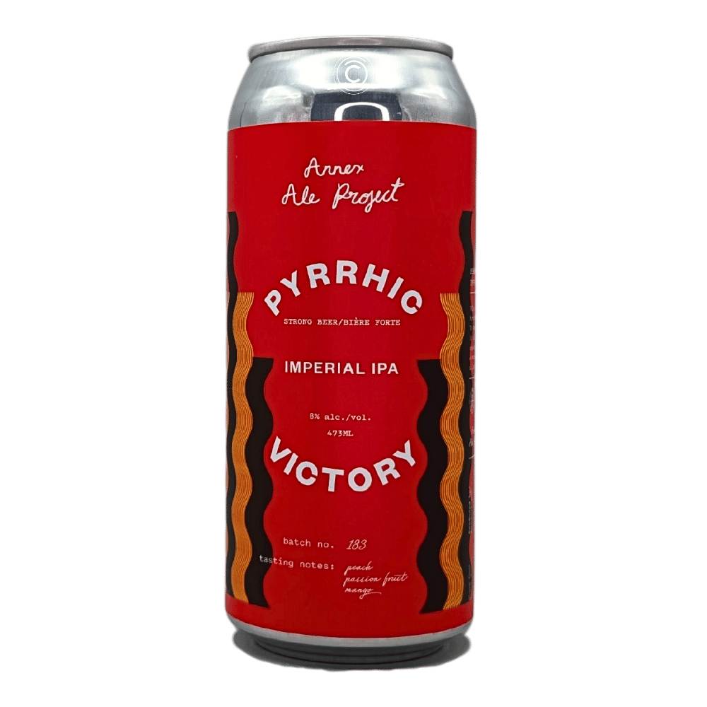 Pyrrhic Victory Hazy Double IPA by Annex Ale Project, beer label