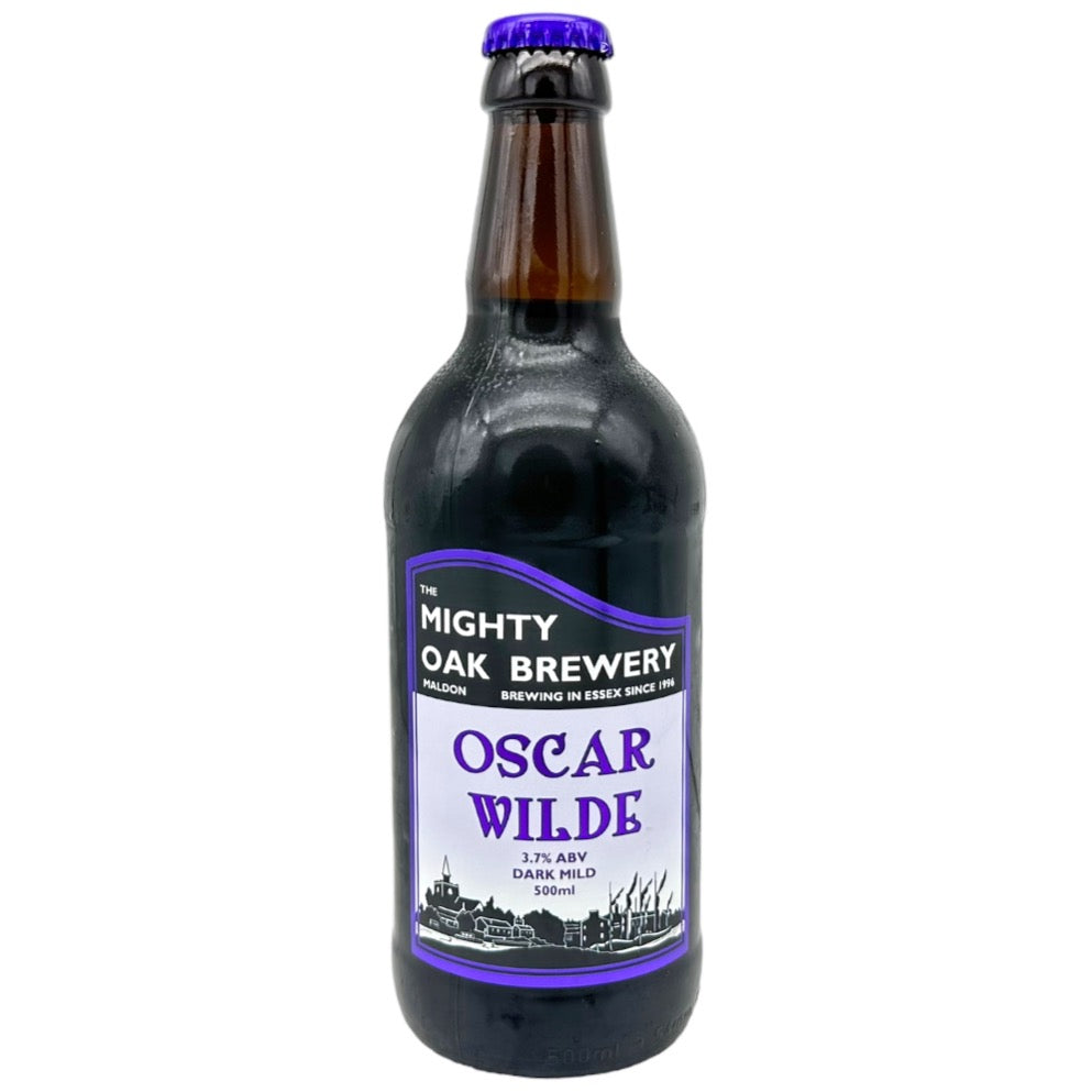 Mighty Oak Brewing Co Oscar Wilde by Mighty Oak Brewing Co, beer label