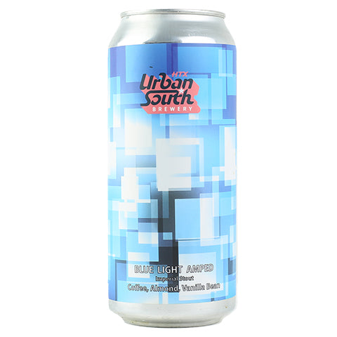 Urban South Blue Light: AMPED by Urban South Brewery, beer label