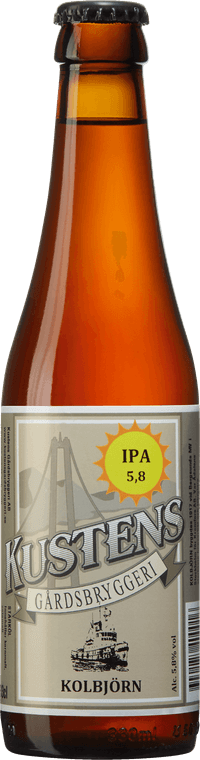 Kolbjörn by Kustens Gårdsbryggeri, beer label