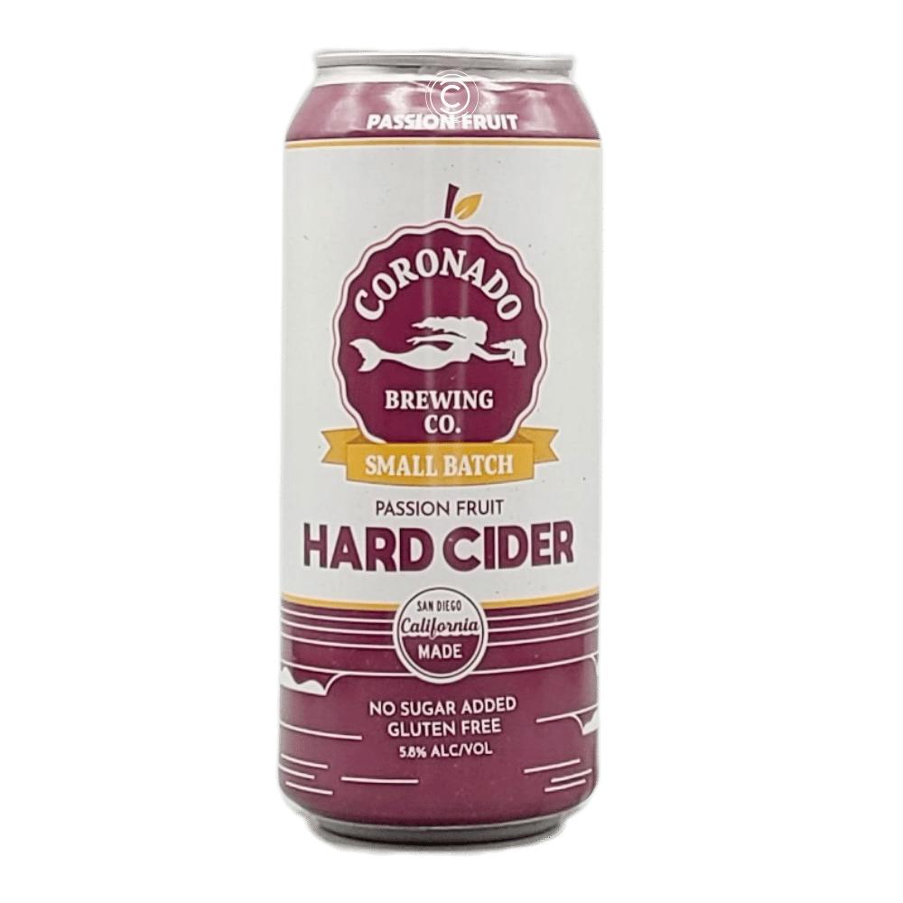 Co. Passion Fruit Cider by Coronado Brewing Co, beer label