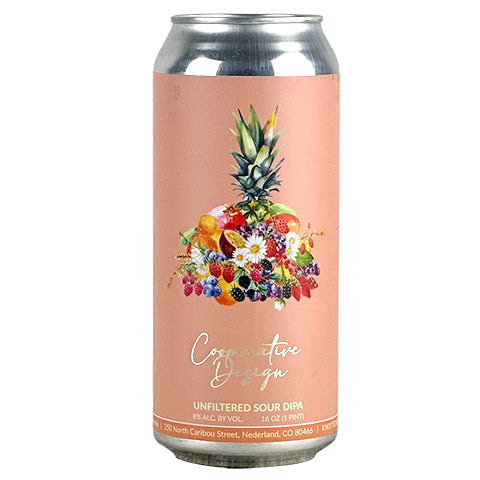 Knotted Root/Crooked Stave Cooperative Design Sour DIPA by Knotted Root Brewing, beer label