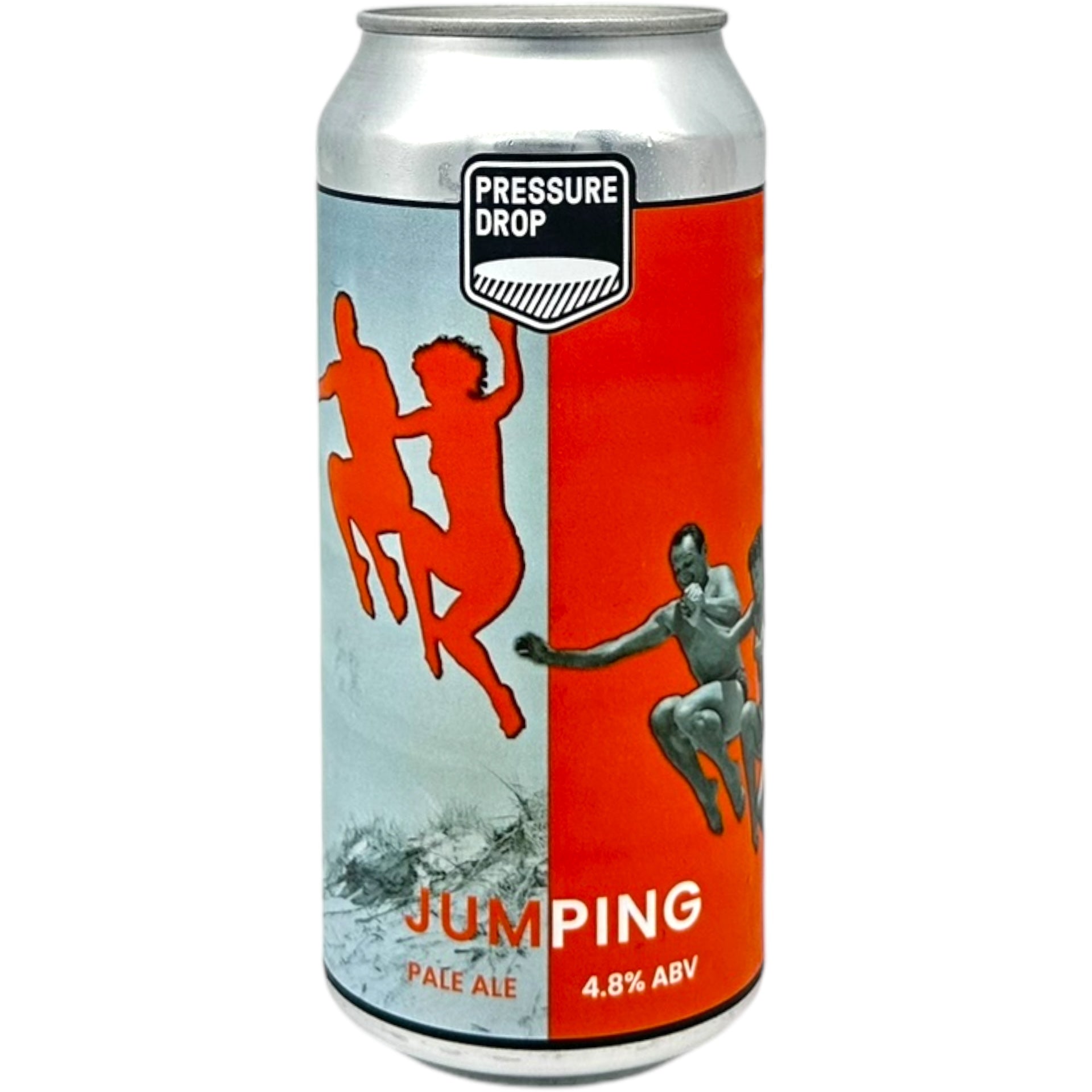 Pressure Drop Jumping by Pressure Drop Brewing, beer label
