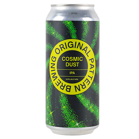 Original Pattern Cosmic Dust IPA by Original Pattern Brewing Company, beer label