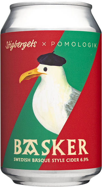 Basker by Stigbergets Bryggeri, beer label