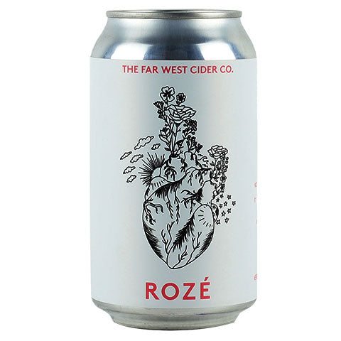 Far West Roze Cider by Far West Cider Co., beer label