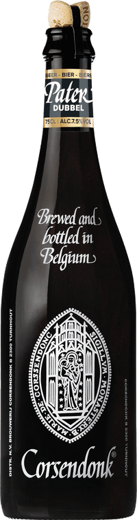 Corsendonk Pater Dubbel by Brouwerij Corsendonk, beer label