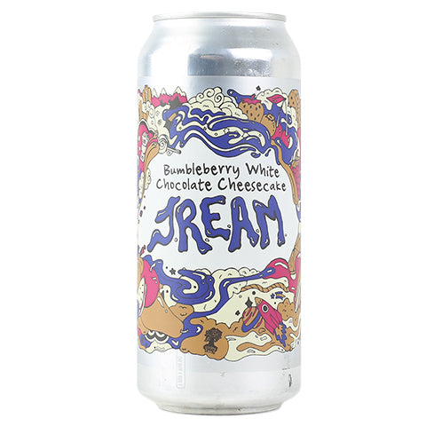 Burley Oak Bumbleberry White Chocolate Cheesecake JREAM Sour Ale by Burley Oak Craft Brewery, beer label