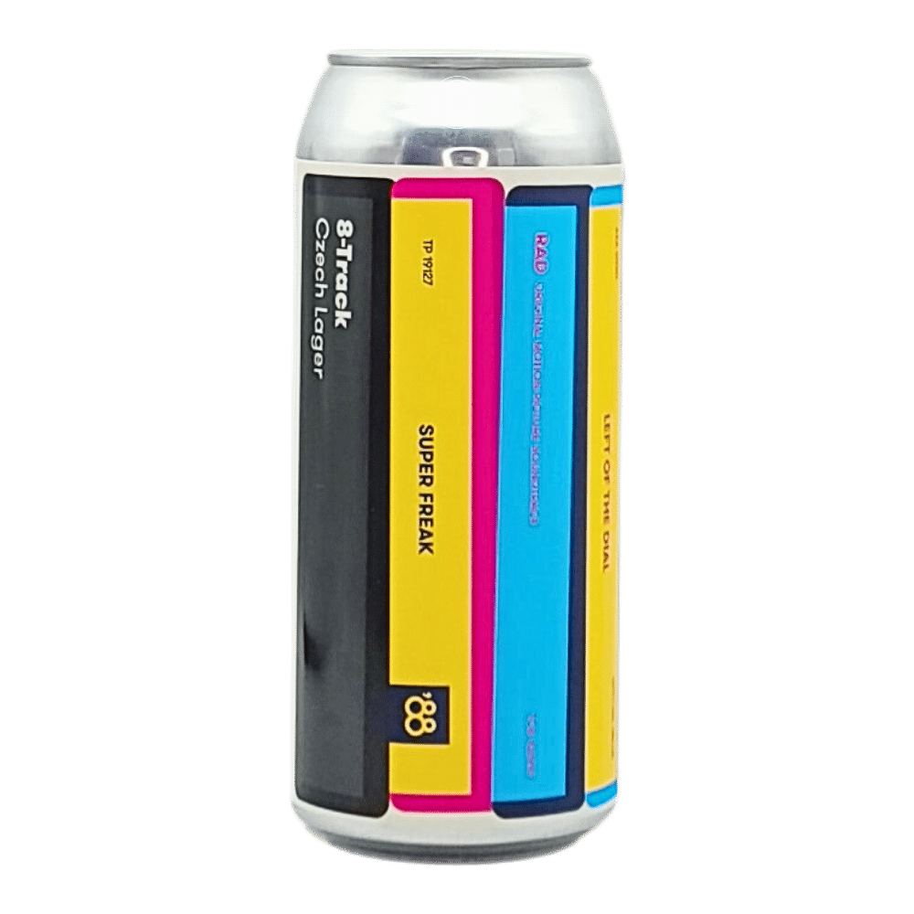 8 Track Pilsner by Eighty-Eight Brewing Co., beer label