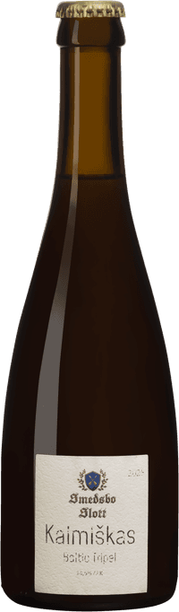Kaimiškas Baltic Tripel by Smedsbo Slott, beer label