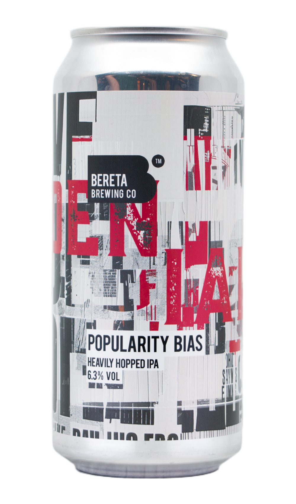 Bereta Popularity Bias by Bereta Brewing Co., beer label