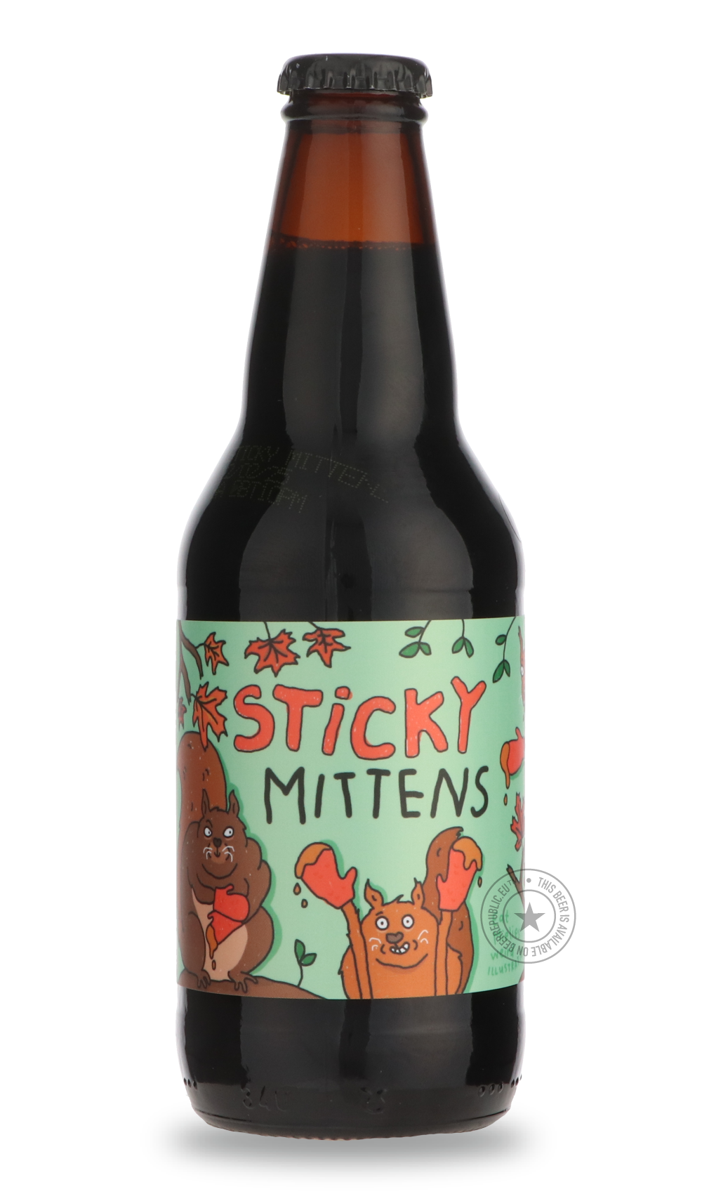 Sticky Mittens by Prairie, beer label