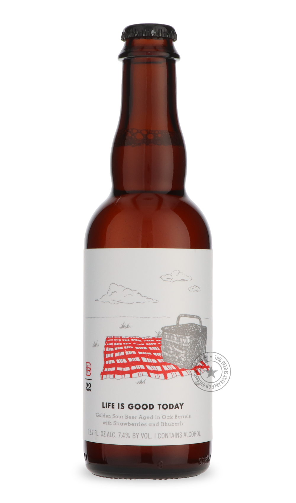 Life Is Good Today 2022 by The Rare Barrel, beer label
