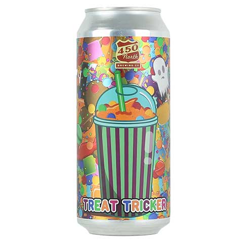 450 North Treat Tricker Slushy XXXL Sour by 450 North Brewing Company, beer label