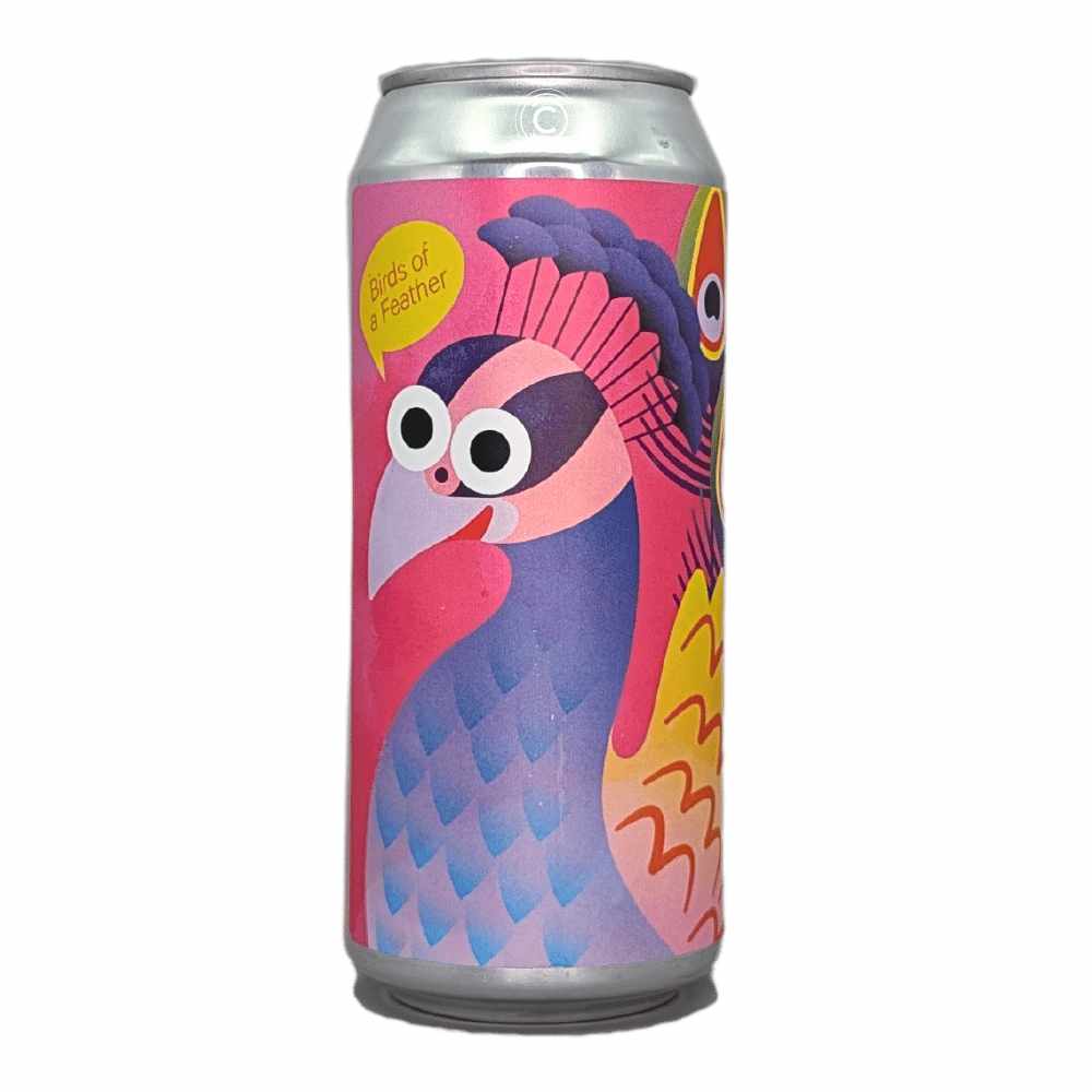 Co. Birds of a Feather Hazy Pale Ale by Luppolo Brewing Co, beer label