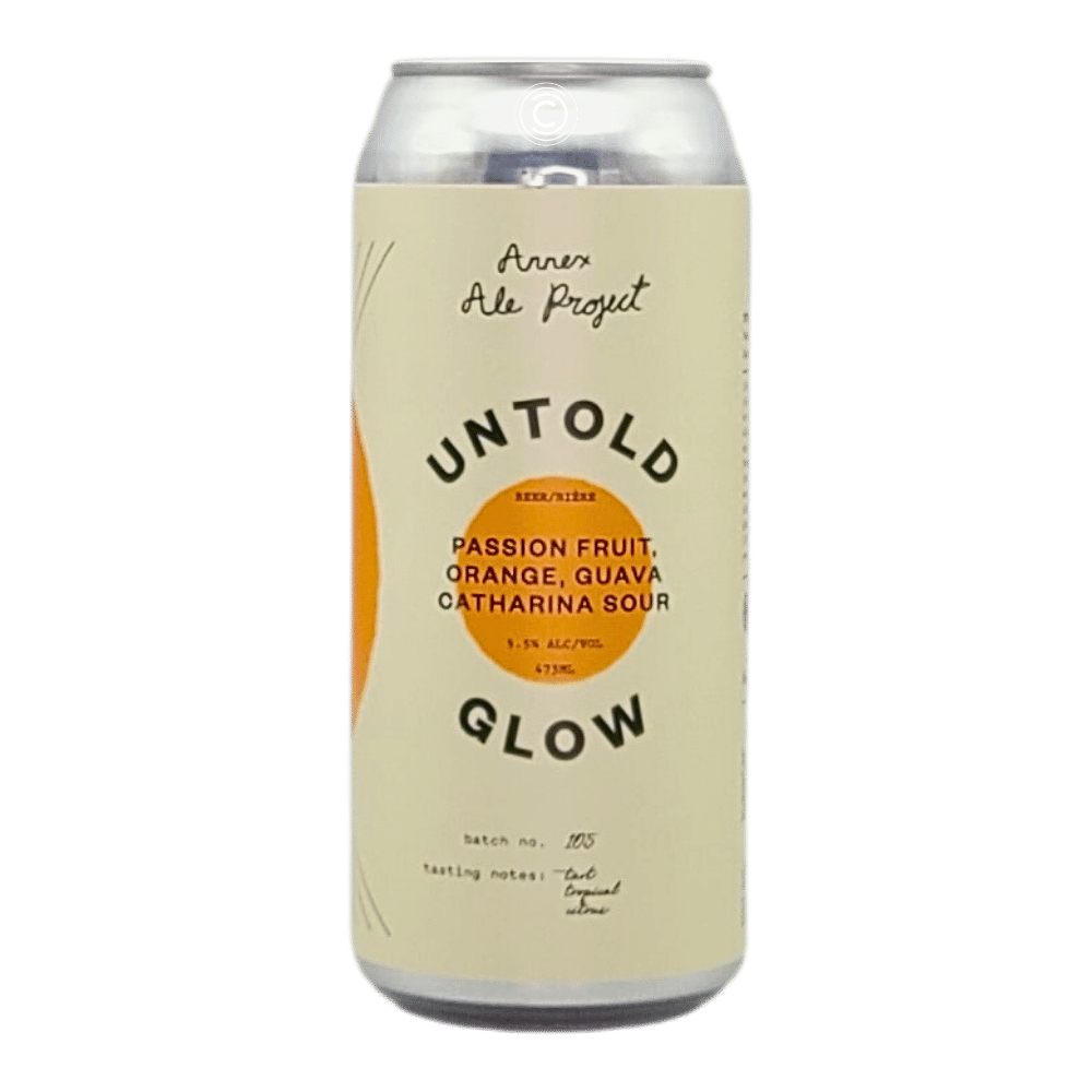 Untold Glow Catharina Sour by Annex Ale Project, beer label