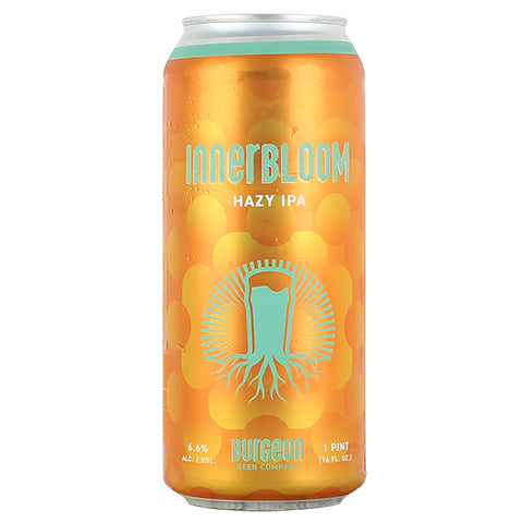 Burgeon Innerbloom Hazy IPA by Burgeon Beer Company, beer label