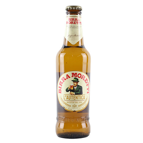 Birra Moretti L'Autentica Lager by Birra Moretti, beer label
