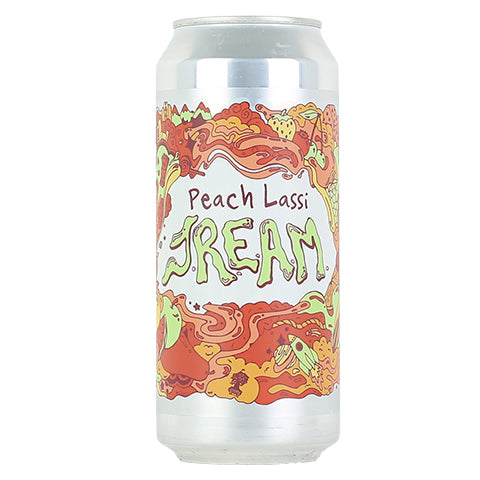 Burley Oak Peach Lassi JREAM Sour Ale by Burley Oak Craft Brewery, beer label