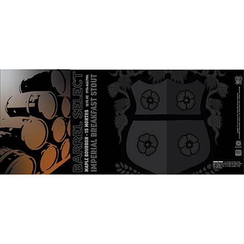 Chandler's Ford Barrel Select Imperial Breakfast Stout by Chandler's Ford Brewing LLC, beer label