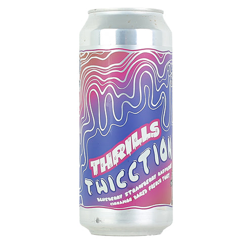 Burley Oak Thrills Thicction Sour Ale by Burley Oak Craft Brewery, beer label