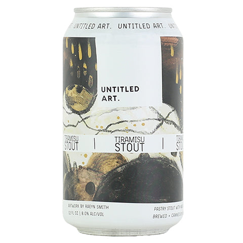 Untitled Art Tiramisu Stout by Untitled Art, beer label