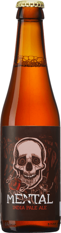 Mental by Mälardalen Brewing Company, beer label