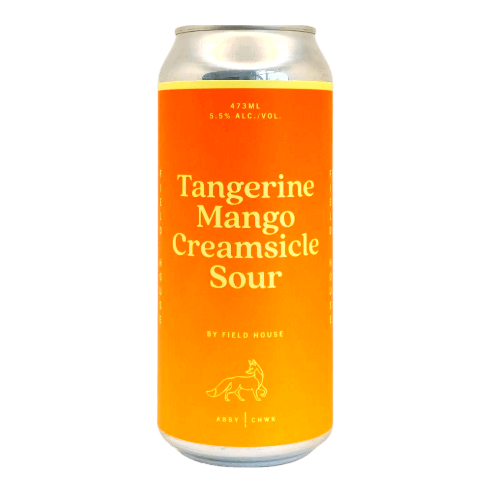 Brewing Co. Tangerine Mango Creamsicle Sour by Field House Brewing Co., beer label