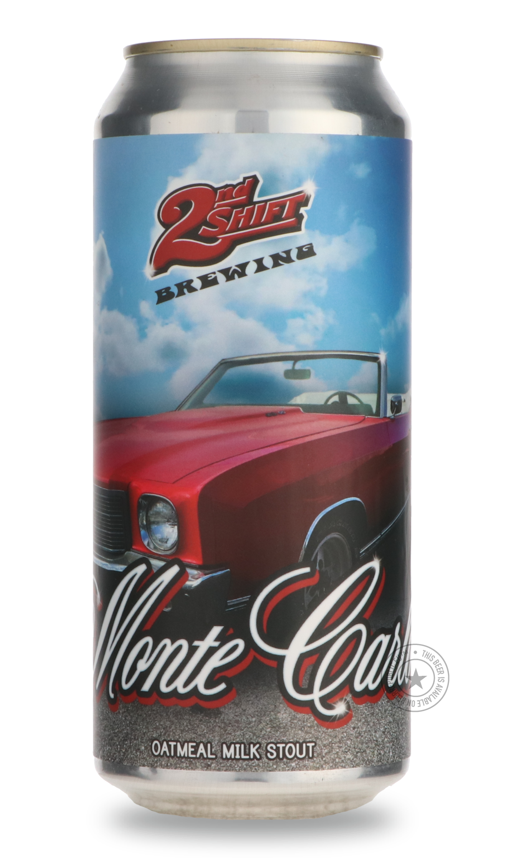 Monte Carlo by 2nd Shift Brewing Co, beer label