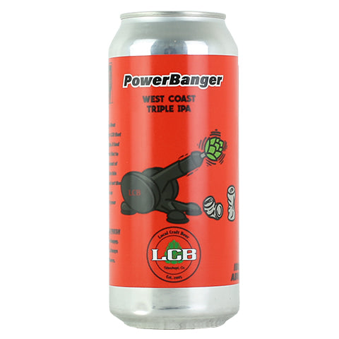 Local Craft Beer Power Banger TIPA by Local Craft Beer, Tehachapi, beer label
