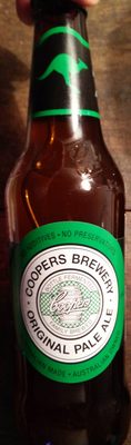 Original Pale Ale by Coopers Brewery, beer label