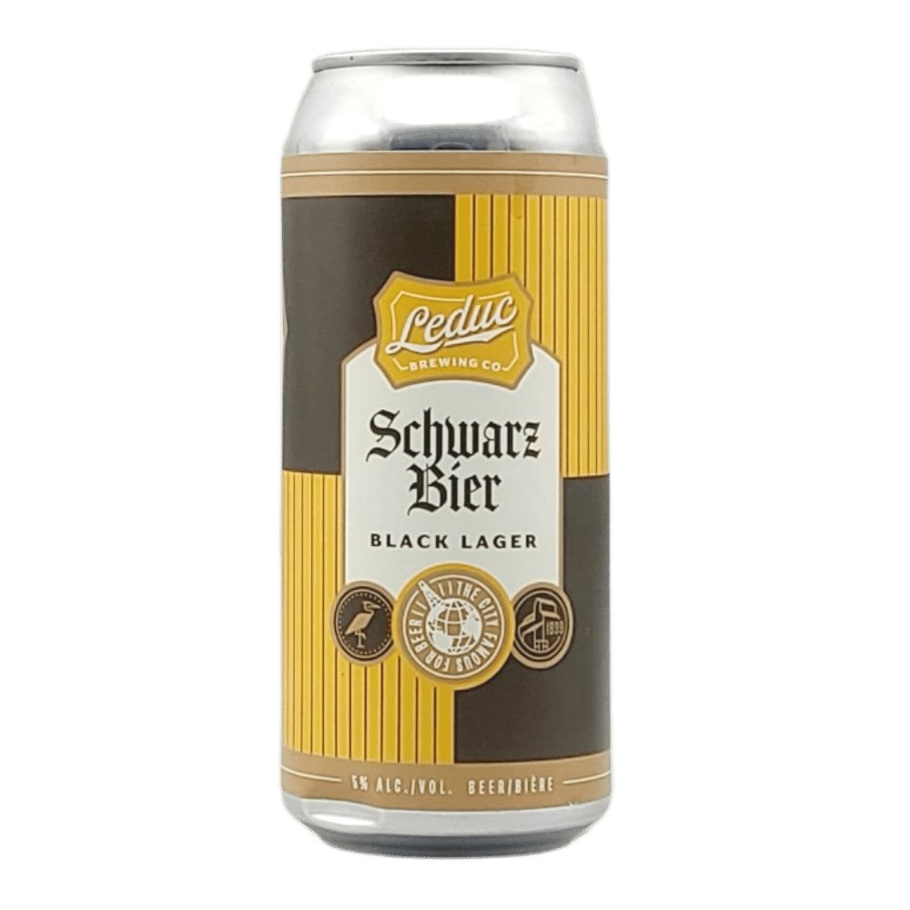 Schwarzbier by Leduc Brewing Co., beer label