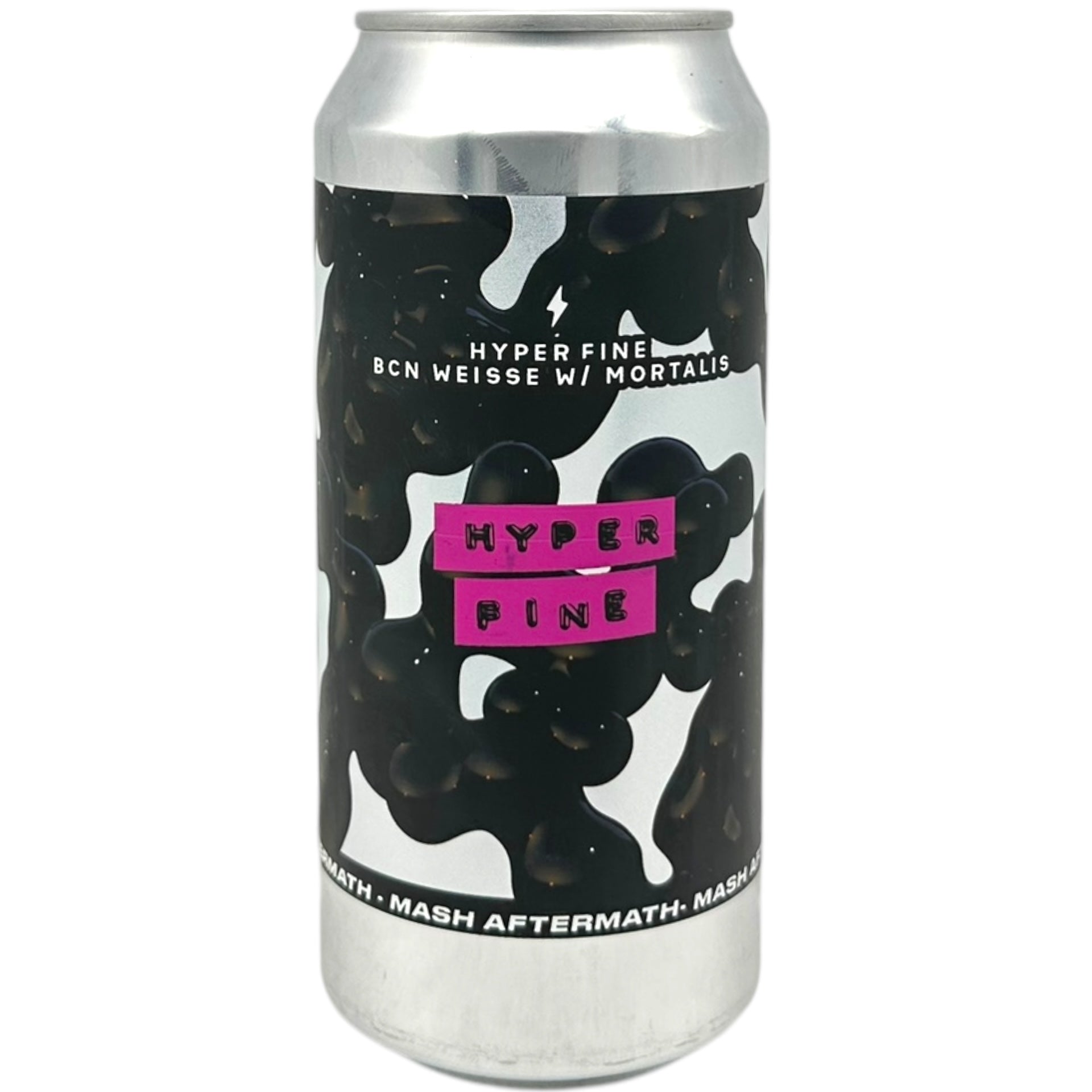 Garage x Mortalis Hyper Fine by Garage Beer Co, beer label