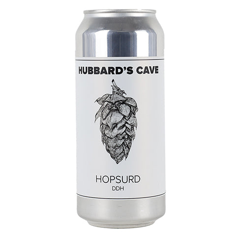 Hubbard's Cave Hopsurd Hazy Imperial IPA by Hubbard's Cave, beer label