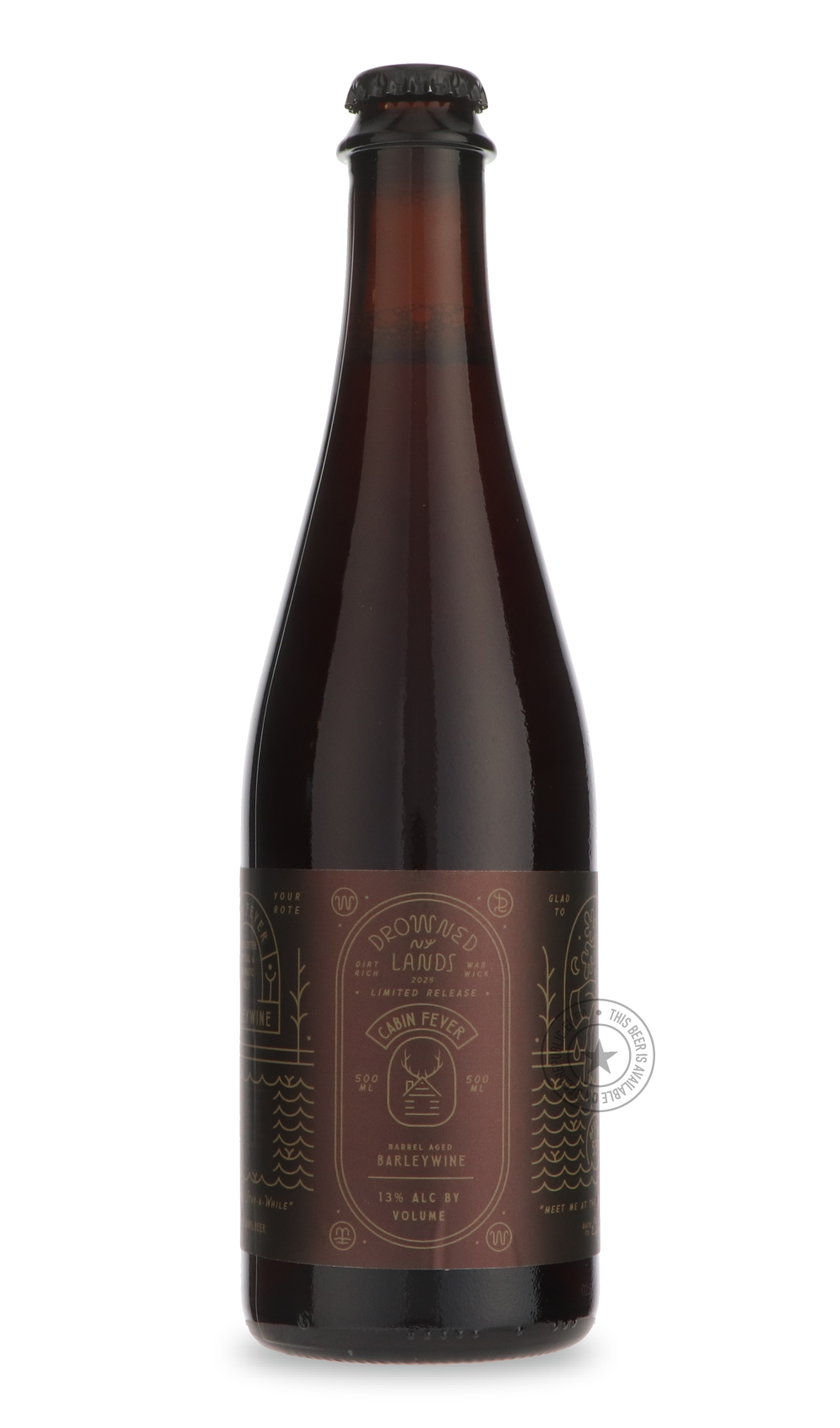 BA Cabin Fever by The Drowned Lands Brewery, beer label