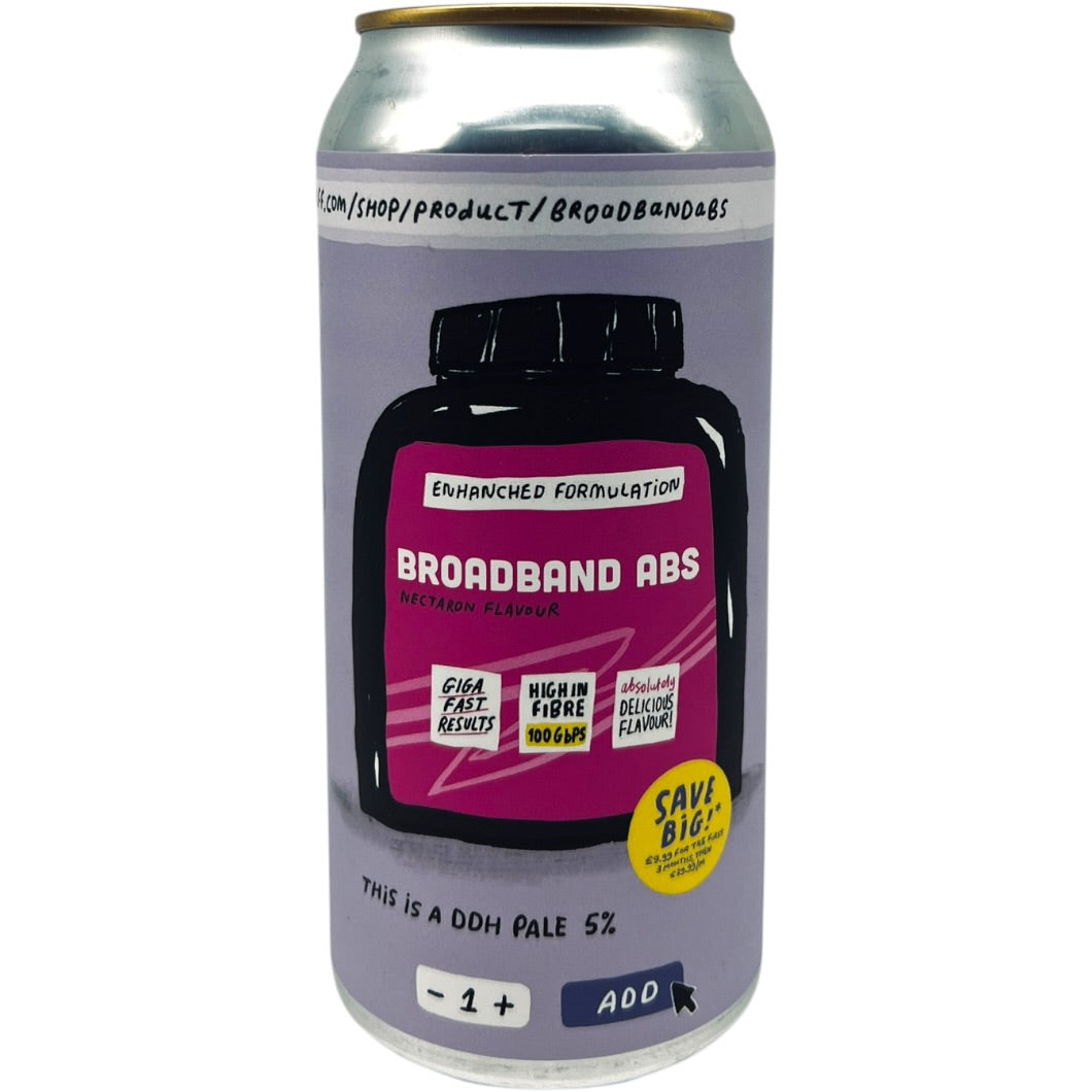 Pretty Decent Broadband Abs by Pretty Decent Beer Co, beer label