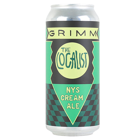 Grimm The Localist NYS Cream Ale by Grimm Artisanal Ales, beer label
