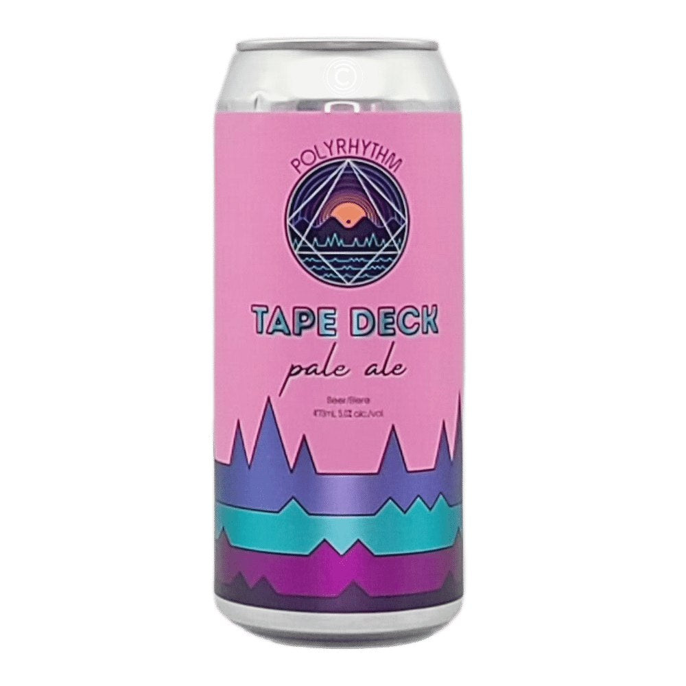 Tape Deck Pale Ale by Polyrhythm Brewing, beer label