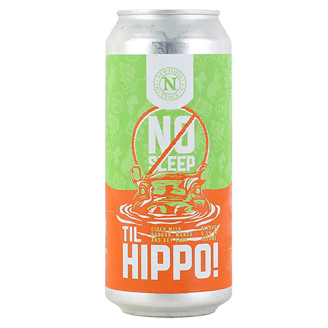 Newtopia No Sleep Til Hippo Cider by Newtopia Cyder, beer label