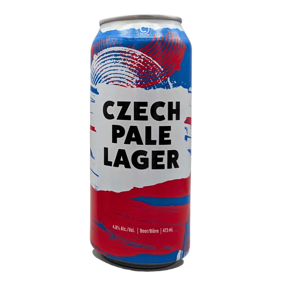 Brewing Czech Pale Lager by Blindman Brewery, beer label