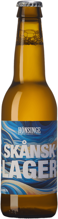 Skånsk by Hönsinge Hantwerksbryggeri, beer label
