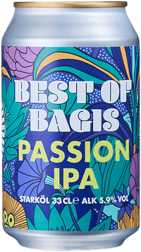 Best Of Bagis Passion IPA by Södra Maltfabriken AB, beer label