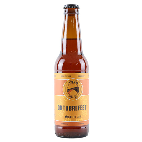 Dyckman Oktubrefest Lager by Dyckman Beer Co, beer label