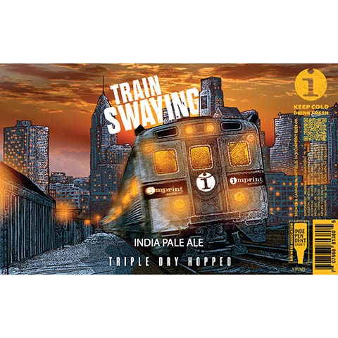 Imprint Beer Train Swaying TDH IPA by Imprint Beer Company, beer label
