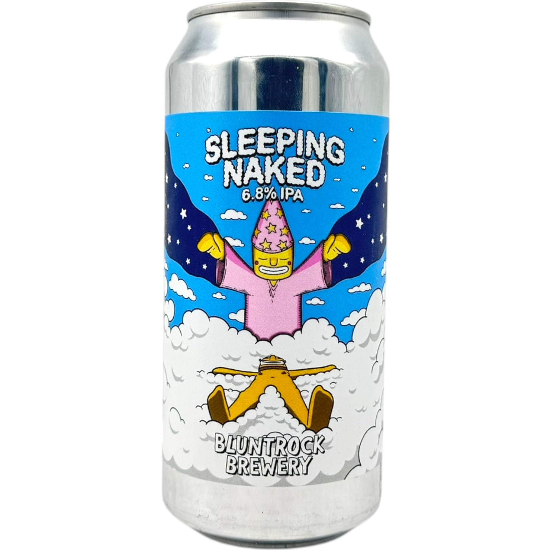 Bluntrock Sleeping Naked by Bluntrock Brewery, beer label